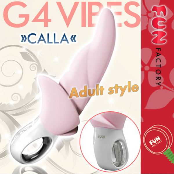 德國FUN FACTORY-G4 CALLA 4代卡拉G點按摩棒(CNC充電式).