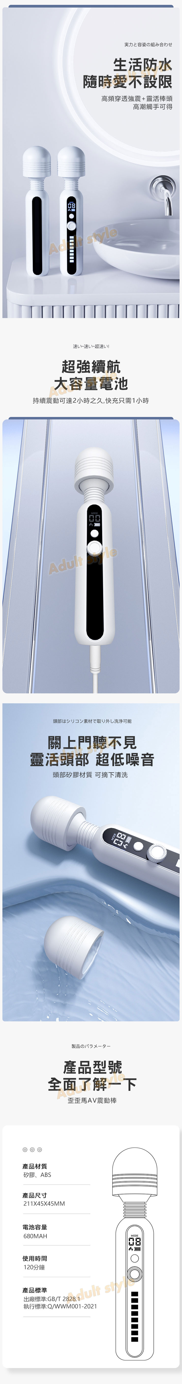彭湃洶湧 震顫大頭棒