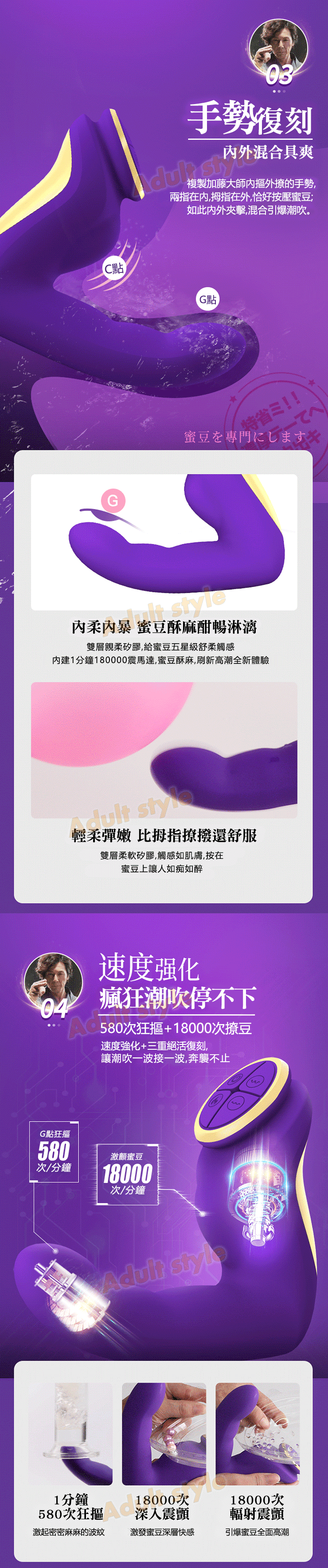 霸王神指 G擊潮噴閃