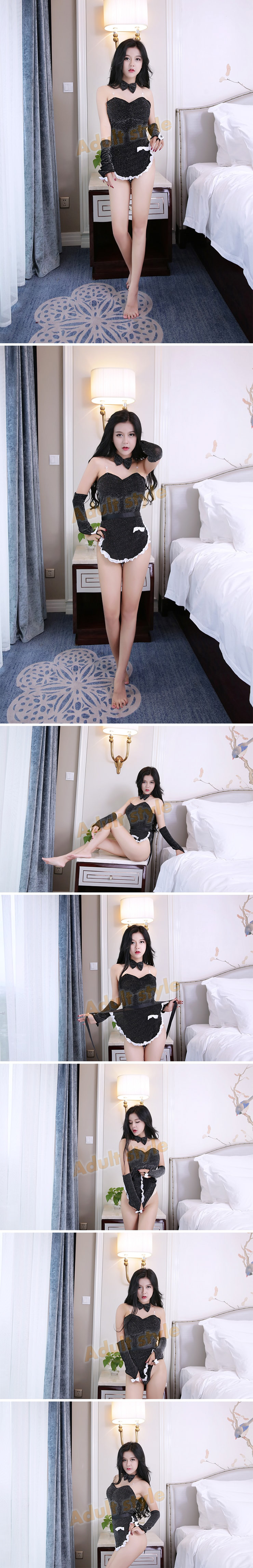 美艷誘惑閃亮亮溫順女管家(女傭服)